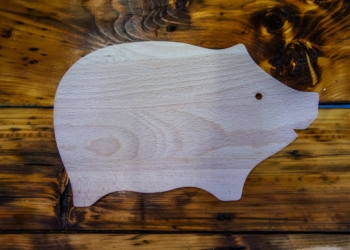 Planchette forme cochon