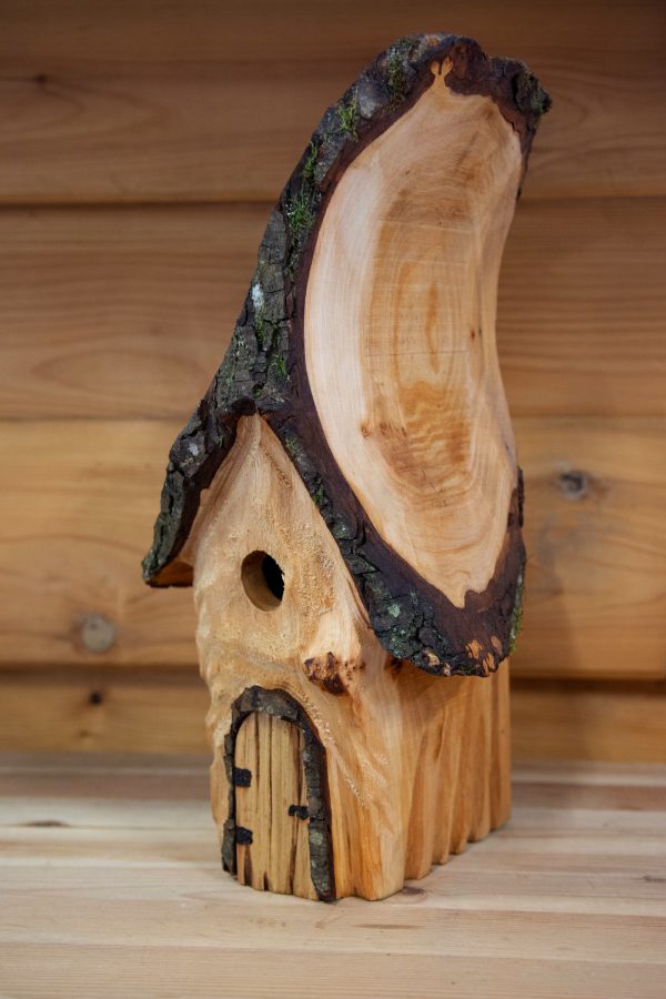 Nichoir à oiseaux en aulne – Image 2