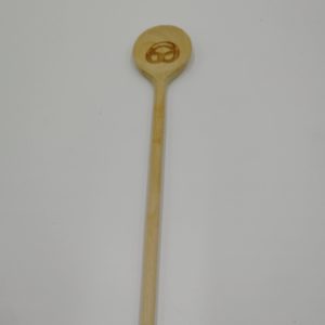CUILLERE EN BOIS AVEC MOTIF BRETZEL