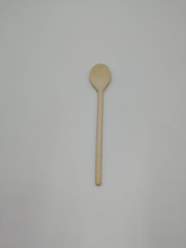 Cuillère ovale en hêtre 25 cm