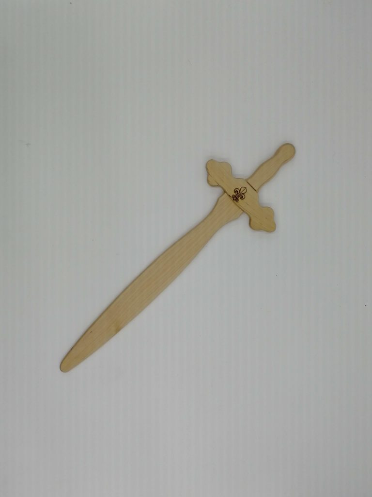 Petite épée hêtre naturel
L'accessoire parfait pour votre petit chevalier ou pirate
Idéal pour les soirées déguisées, le carnaval, les fêtes médiévales