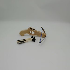 Arbalète avec fer PM Avec 3 Flèches - 26 cm
