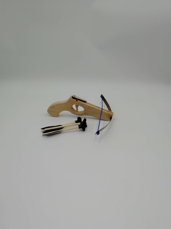 Arbalète avec fer PM Avec 3 Flèches - 26 cm