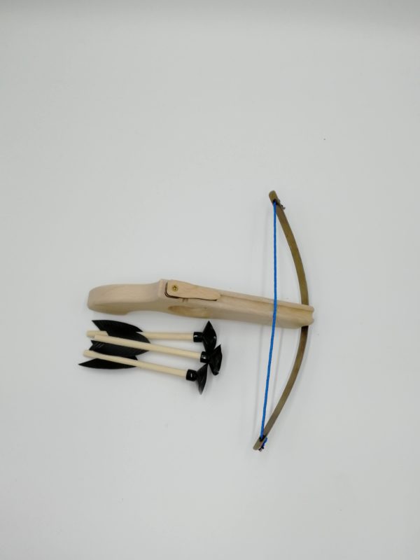 Arbalète avec fer PM Avec 3 Flèches - 26 cm – Image 2