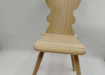 Chaise alsacienne en hêtre