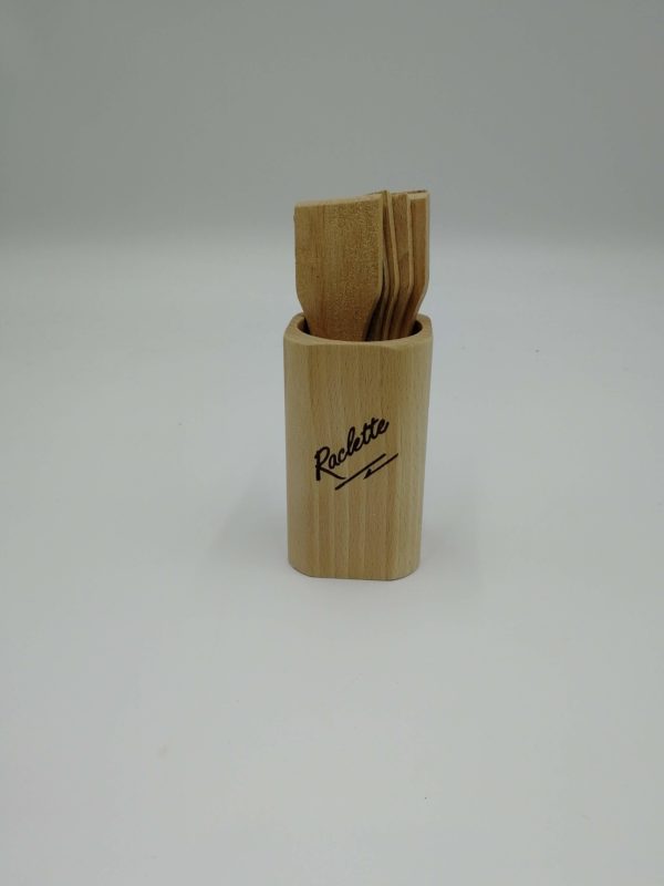 Pot garni de 8 spatules à raclette – Image 2