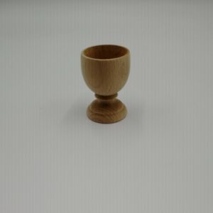 Coquetier en hêtre