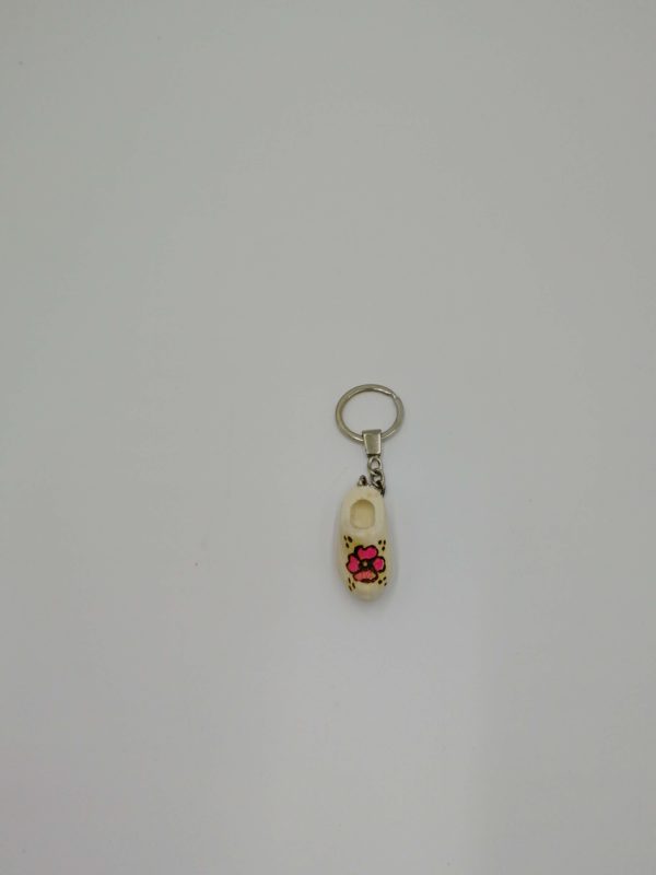 Sabot porte-clés coccinelle/fleurs/coeur – Image 3
