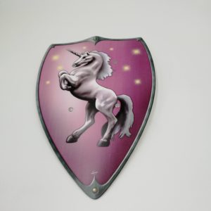 Bouclier licorne