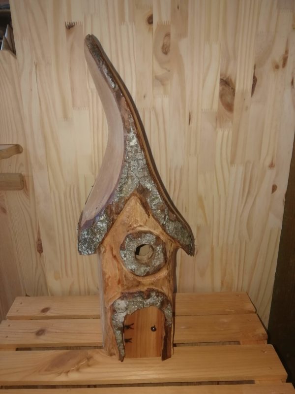 Nichoir à oiseaux en bouleau – Image 2