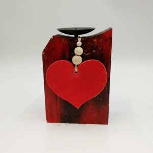 BOUGEOIR AVEC COEUR