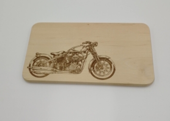 PLANCHETTE AVEC MOTO