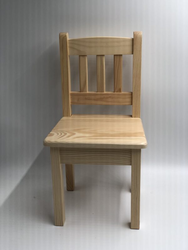 CHAISE EN PIN VERNIE – Image 4