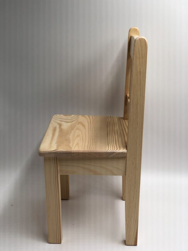 CHAISE EN PIN VERNIE – Image 3