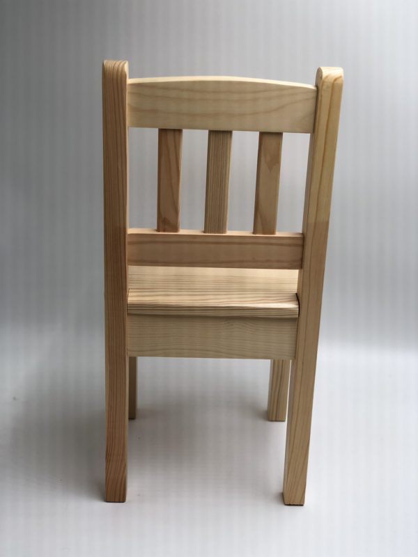 CHAISE EN PIN VERNIE – Image 2